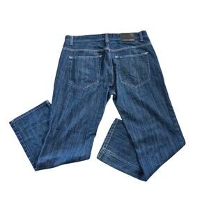 Phat Farm Y2K Baggy Jeans Mens 40 Dark Wash Blue Grunge Skater Hip-Hop